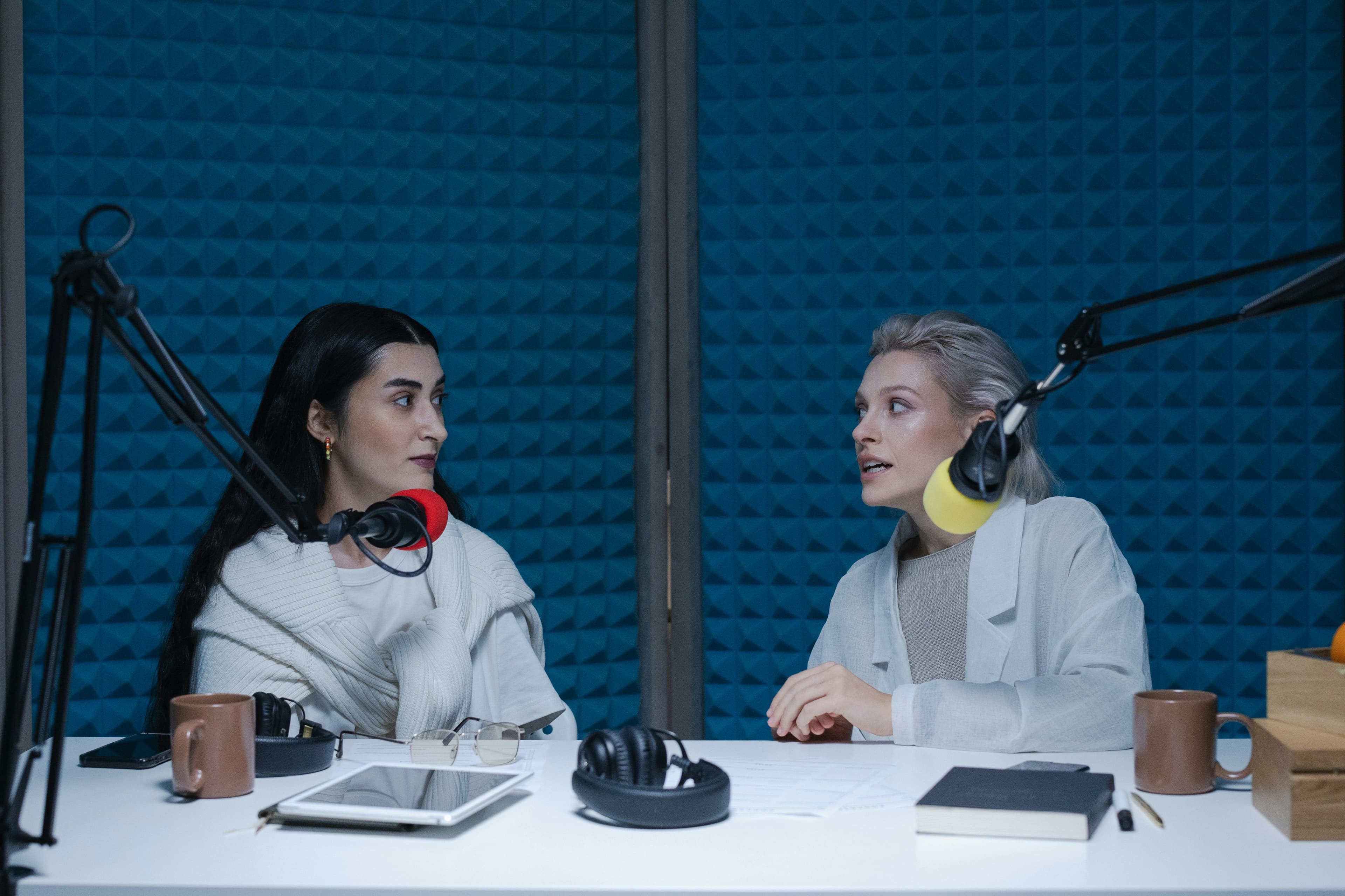 Podcast recording